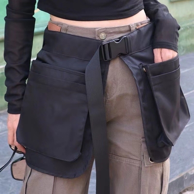 MULTIFUNKTIONALE MULTIPOSKETENZIPPER FANNY PACK SPORTE Modegürtel Vorhänge Taille Siegel Hängende Taille Lagertasche