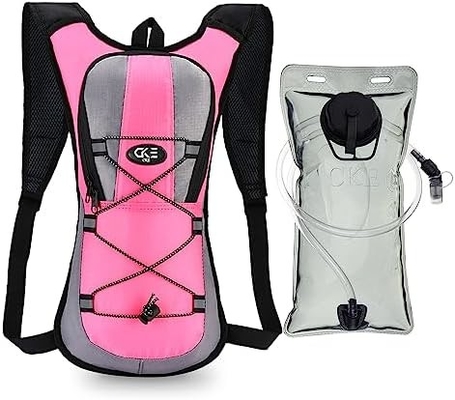 Hydratations-Rücksack Hydratations-Rücksack Wasser-Rücksack mit 2L (70 Unzen) Hydratationsblase für Männer Frauen Kinder zum Laufen