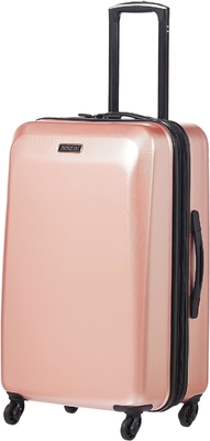 Moonlight Hardside Erweiterbares Gepäck mit Spinnern, Rose Gold, mittelgroß