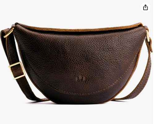 Koala Sling Bag – Leather Sling with Adjustable Strap – Handmade from the Finest Full-Grain Hides