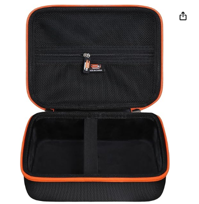 Harte EVA-Tragetasche kompatibel mit TROIZO/JUFINX Druckluftreiniger 150000 U/min Elektrischer Luftreiniger, tragbare Reiseaufbewahrungsbox Organizer, stoßfest (nur Hülle)