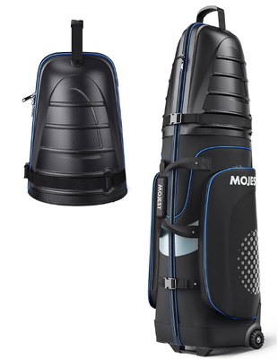 Golf Travel Bags for Airlines with Wheels, Hard Case Top Protect Golf Clubs