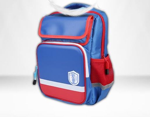 Schockdichte Schul-Wasserdichte Rucksack Tasche 600D Polyester Nylon Pu Leder Schul Rucksack Taschen wasserdicht Stress reduzieren Reflektionsschutz Seite haben Wasser Tasse Tasche