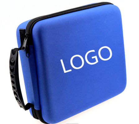 ISO9001 Bescheinigung blaue EVA Storage Case With Compartment