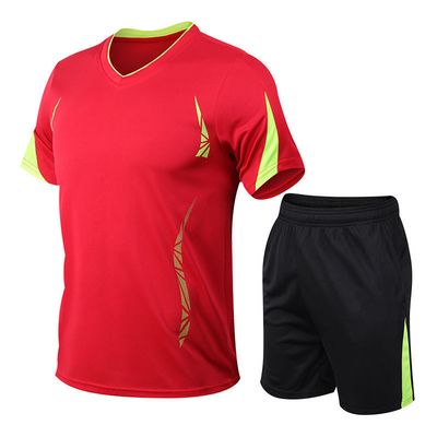 Der Sommer-Laufsportarten der Männer tragen T-Shirt des Kleiderkurzen ärmels der 5 Minute-schnelle Trockner