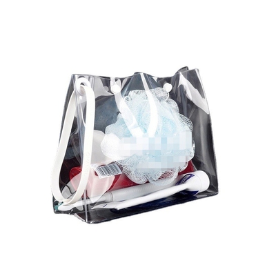 Prägeartiges transparentes Speicher-Taschen-Wäsche-Fall-Reise-Verpacken PVCs TPU kosmetisches