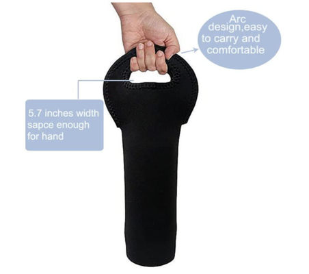 Schützende Neopren-Wein-Träger Tote Bag Travel für Champagne Bottles