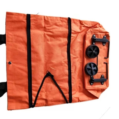 Faltende Einkaufstasche-Tote Wheel-Taschen-Größe des Gewebe-600D kann verlängern