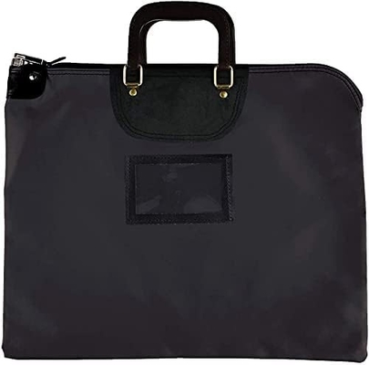 Amazon Hotsales Wasserdichte Geldtasche mit Schloss und 2 Schlüsseln, Schließung Kuriertaschen mit Griff