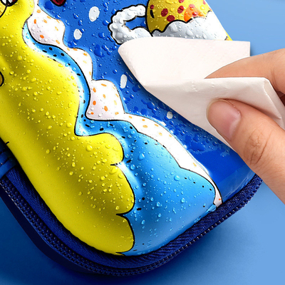 Bleistiftkasten 3D EVA Space Pencil Box Galaxy Pencil Case Astronauten Bleistift Punch Blaue Cartoon Bleistifthalter Groß