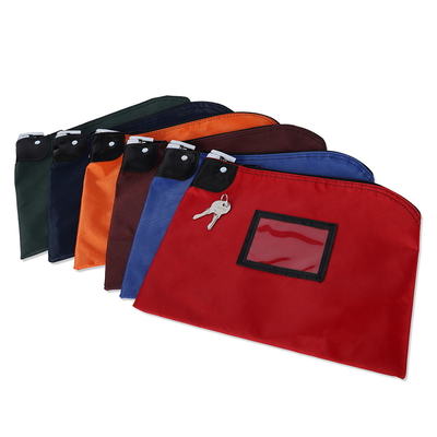 LAMINATED NYLON LOCKING DEPOSIT BAGS - 12W x 9H - bereit zum Versand