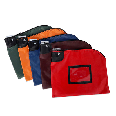 LAMINATED NYLON LOCKING DEPOSIT BAGS - 10W X 8H - bereit zum Versand