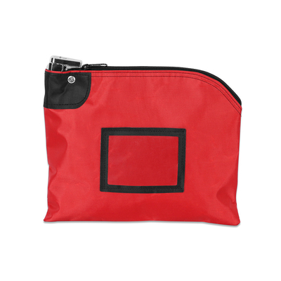 LAMINATED NYLON LOCKING DEPOSIT BAGS - 10W X 8H - bereit zum Versand