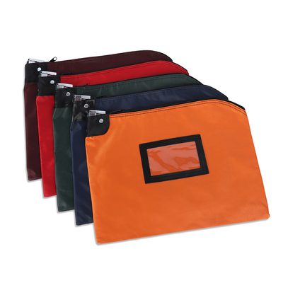 LAMINATED NYLON LOCKING DEPOSIT BAGS - 15W x 11H - bereit zum Versand