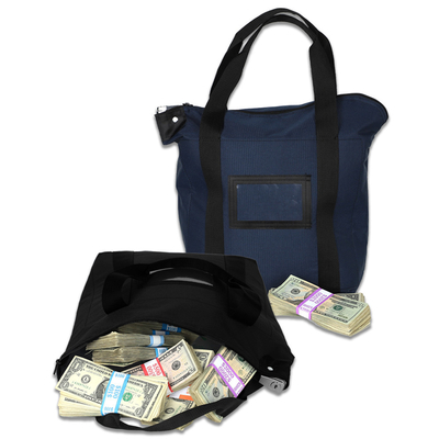1400 DENIER CORDURA LOCKING COURIER Briefkasten Taschen und Handgriffe - 17 W X 14 H X 6 D - Bereit zum Versand