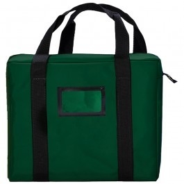 HANDLICHE Briefkasten-Kuriertasche W/ Rahmenkartenhalter - 18W X 14H X 4D