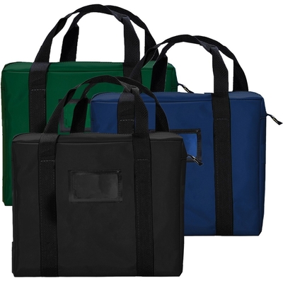 HANDLICHE Briefkasten-Kuriertasche W/ Rahmenkartenhalter - 18W X 14H X 4D