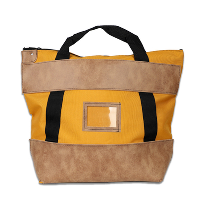 1000d Nylon mit Lederverriegelung Kurier-Tasche - 22w X 18h X 7d - Maßgeschneidert