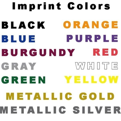 1 COLOR INPRINTED TRANSPARENT VINYL ZIPPER BAG wasserdichte Handtasche - 5W X 3H - nach Maßgabe