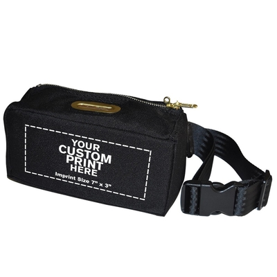 Metall-Zipper-Nylon-Großkapazität-Fanny-Pack-Tipp-Tasche-Sicherheits-Tipp-Tasche - 8W X 4H X 3D - Maßgeschneidert