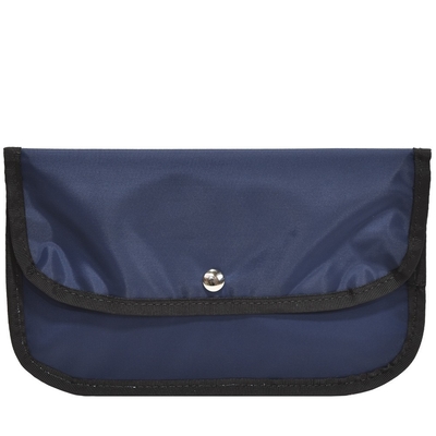 Split-Münzen-Tasche NAVY BLUE NYLON CLUTCH wasserdichte Handtasche - bereit zum Versand - maßgeschneidert