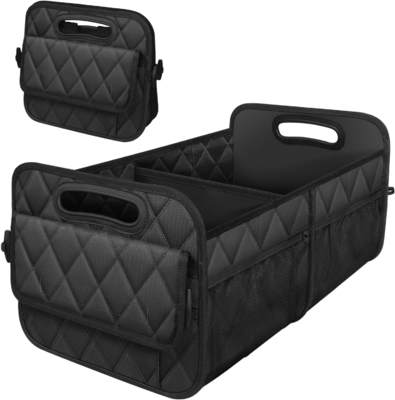 Wagenkofferraum-Organisator für SUV, Wagenorganisatoren und Lagerung mit 6 Taschen, Autozubehör für Frauen/Männer 50LWaterproof