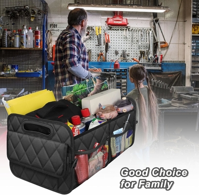 Wagenkofferraum-Organisator für SUV, Wagenorganisatoren und Lagerung mit 6 Taschen, Autozubehör für Frauen/Männer 50LWaterproof