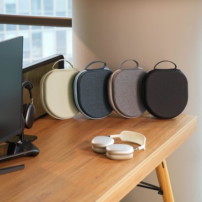 Smart Case für Apple AirPods Max unterstützt Schlafmodus, Hard Organizer Portable Carry Travel Cover Lagertasche