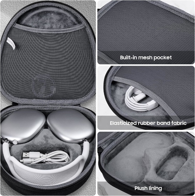 Airpods Max-Gehäuse, Hard Headphone-Gehäuse, Anti-Kratz- und Anti-Staub-Portable Travel Case Taschenbeutel für Airpod