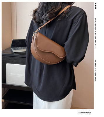 Mode-Premium-Nichten-Tasche Neue Ein-Schulter-Unterarm-Retro-Satteltasche