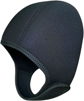2.5mm Neopren-Tauchkappe Surfkappe,Tauchhut, Thermal Wetsuit Hood Kappe mit Kinn Gürtel, Winddichte Kappe für Surfen Kajak Raf