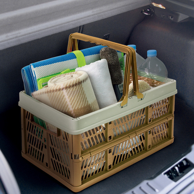 FOLDABLE PICNIC-KORBET SUPERMARKET EinkaufskorbET EinkaufskorbET HANDKORBET Kofferraum LagerkorbET
