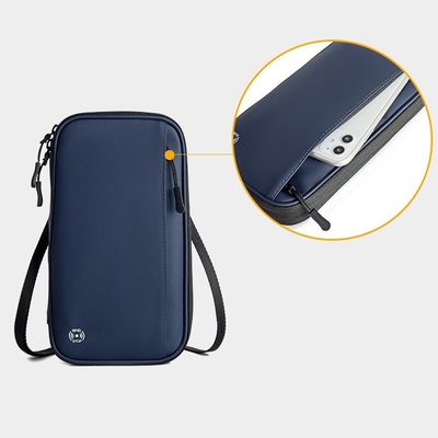 Neue MULTI-FUNKTIONALE Karten-TASche FÜR Übersee-Reisen tragbare Dokumenten-TASche RFID-Wasserdichte MULTI-KARTEN-Hals