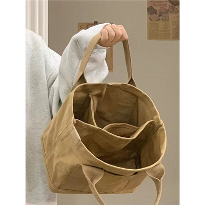 2024 NEUE HIGH-END SENSE OF NICHE DESIGN Leinwand Taschen Taschen Frauen Taschen Mode ALL VINTAGE Einfach Schulter Körper Tasche
