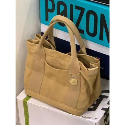 2024 NEUE HIGH-END SENSE OF NICHE DESIGN Leinwand Taschen Taschen Frauen Taschen Mode ALL VINTAGE Einfach Schulter Körper Tasche