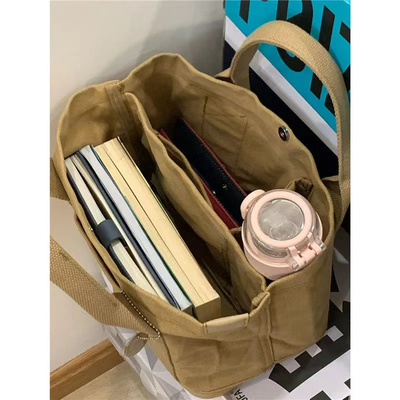 2024 NEUE HIGH-END SENSE OF NICHE DESIGN Leinwand Taschen Taschen Frauen Taschen Mode ALL VINTAGE Einfach Schulter Körper Tasche