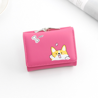 KURZER KLIMP-TASCHEN Frauen-Herz-Form-Hardware Klammer-TASCHEN SOLID COLOR Einfache Münze Geldbeutel Karten-TASCHEN KURZER KLIMP-TASCHEN