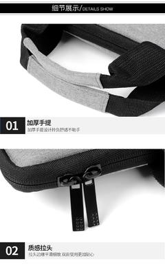 Laptop-TASCH 14/15.6-Zoll-Handtasche DICKENED schockdicht, wasserdicht und Kratzdicht Computer-TASCH
