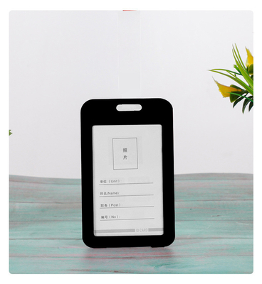 Transparente Karteninhaber Arbeitskarte LANYARD RICE CARD NAME TAG CAMPUS CARD STUDENT BUS SCHOOL Karte Inhaber Zugangskarte