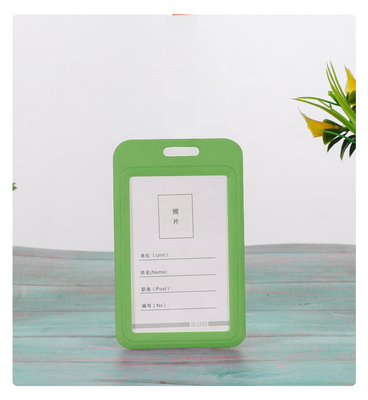 Transparente Karteninhaber Arbeitskarte LANYARD RICE CARD NAME TAG CAMPUS CARD STUDENT BUS SCHOOL Karte Inhaber Zugangskarte