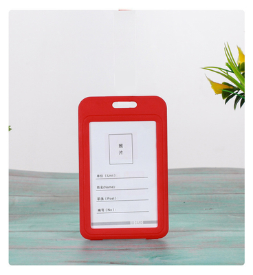 Transparente Karteninhaber Arbeitskarte LANYARD RICE CARD NAME TAG CAMPUS CARD STUDENT BUS SCHOOL Karte Inhaber Zugangskarte