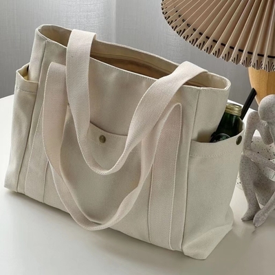 Leinwand Tasche Tote ausgehen Leinwand All-in-One-Arbeit hohe Erscheinung Ebene pendeln große Kapazität Kunststudent einzelne Schulter