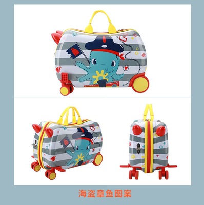 MULTIFUNKTIONALER KINDERTROLLEY-BOX Neuer Fahrtkoffer Koffer mit mehreren Rädern