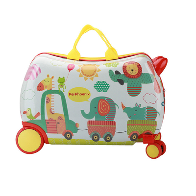 MULTIFUNKTIONALER KINDERTROLLEY-BOX Neuer Fahrtkoffer Koffer mit mehreren Rädern