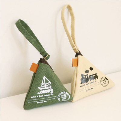 Persönlichkeit kreative Retro ZONGZI Münze Handtasche weibliche MINI Leinwand Kunst süße Münze Tasche Schlüssel Tasche
