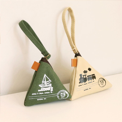 Persönlichkeit kreative Retro ZONGZI Münze Handtasche weibliche MINI Leinwand Kunst süße Münze Tasche Schlüssel Tasche