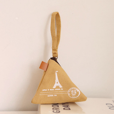 Persönlichkeit kreative Retro ZONGZI Münze Handtasche weibliche MINI Leinwand Kunst süße Münze Tasche Schlüssel Tasche
