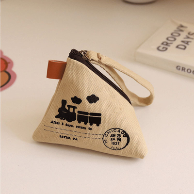 Persönlichkeit kreative Retro ZONGZI Münze Handtasche weibliche MINI Leinwand Kunst süße Münze Tasche Schlüssel Tasche