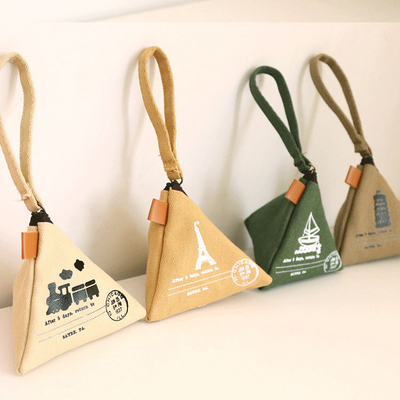Persönlichkeit kreative Retro ZONGZI Münze Handtasche weibliche MINI Leinwand Kunst süße Münze Tasche Schlüssel Tasche