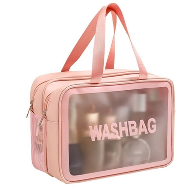 GROSSE Kapazität Trockene und feuchte Trennung MAKEUP BAG DAMEN'S PORTABLE Kosmetik Lagerbeutel 2024 NEUE Toilettenbeutel Reisetasche